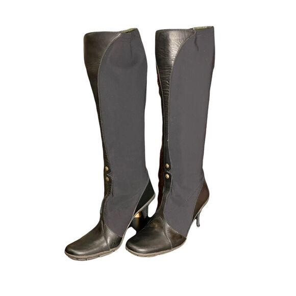 Materia Prima by Goffredo Fantini Boots Leather Fabric - Picture 2 of 12